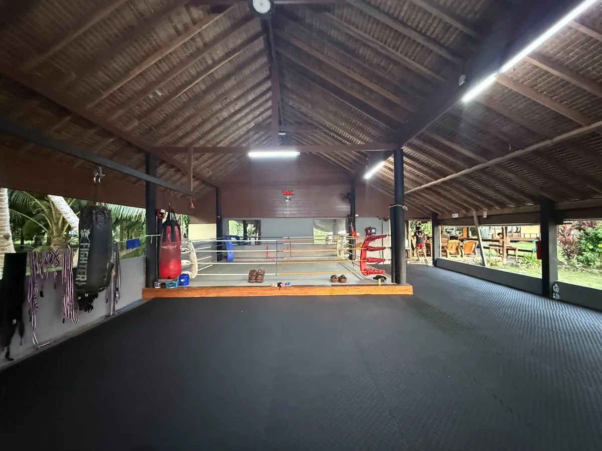 KYN Phoenix open-air gym with ring and heavy bags